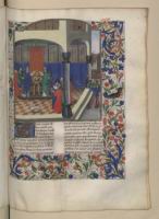 Francais 75, fol. 308, Couronnement d'Edouard III